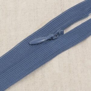 Blinde rits jeansblauw 839