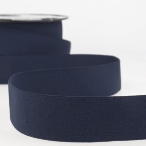 Navy blauw onderband/boxer elastiek 32mm