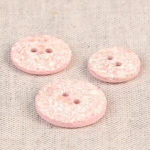 Roze knoopjes eierschaal 18mm