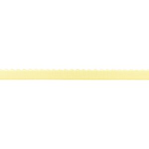 Picot elastiek lichtgeel 12mm