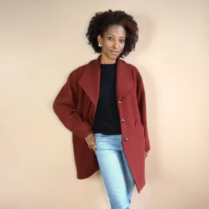 Linea patroon mantel