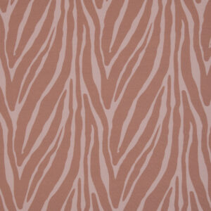 Pink zebra french terry