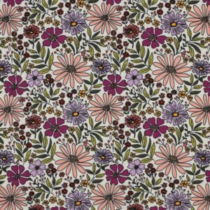 Zomerse bloemen jersey