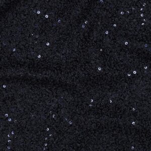 Navy Teddy pailletten