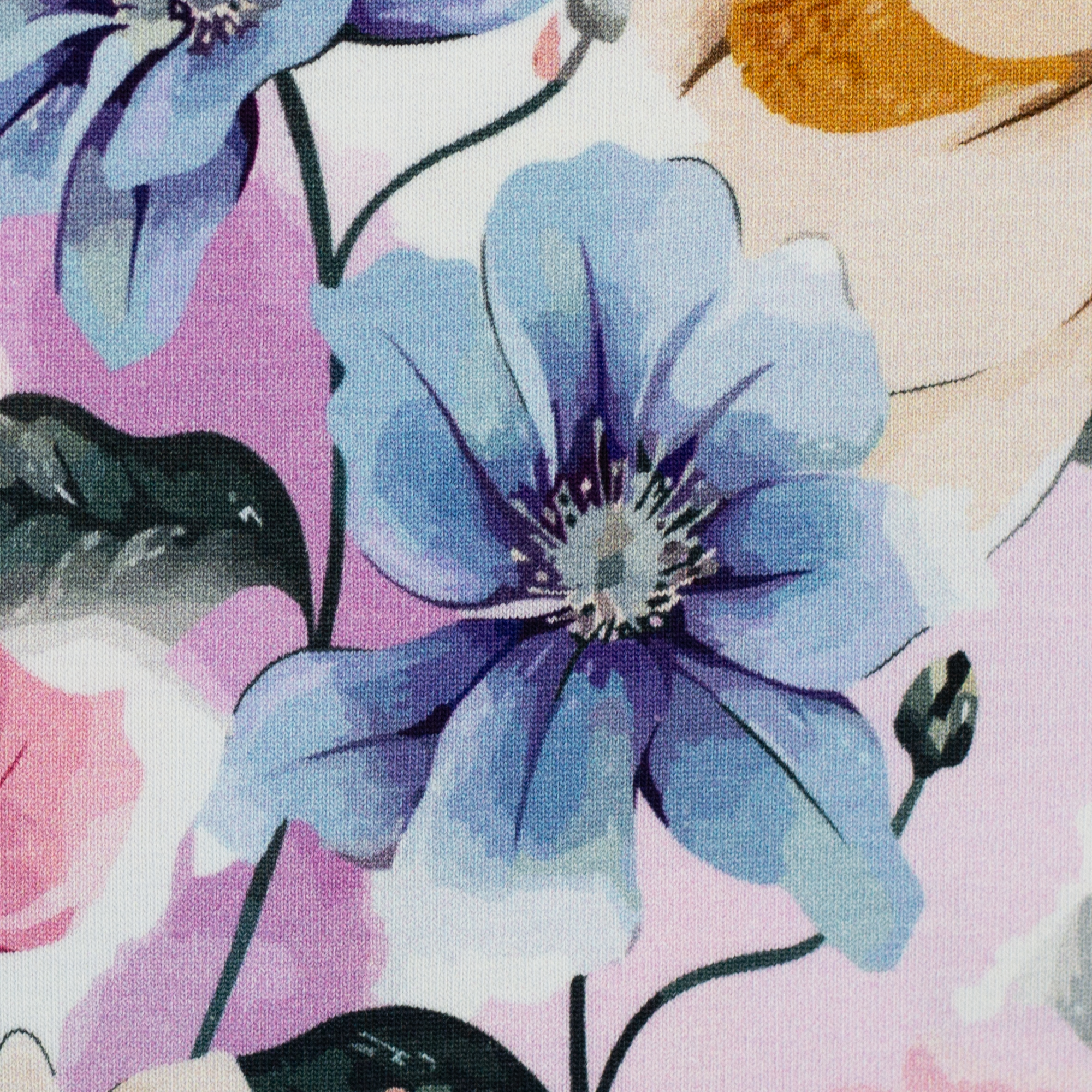 Vrolijke bloemen jersey - Afbeelding 3