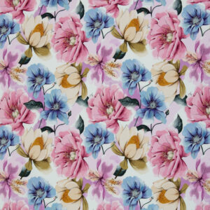 Vrolijke bloemen jersey