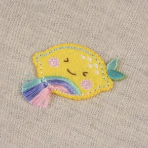 Citroen iron on patch