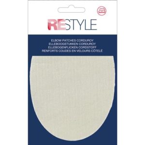 Elleboogstukken corduroy opstrijkbaar
