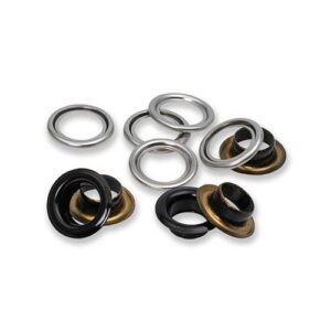 Ringen met schijven zwart 11mm navulling
