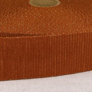 Rust lurex tassenband