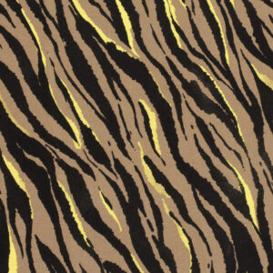 Tiger camel viscose jersey