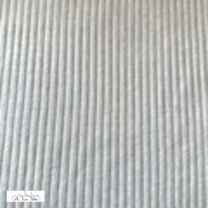 Offwhite melange gebreide rib stof