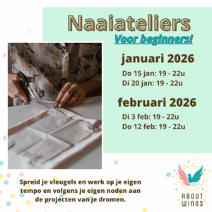 Naai-atelier Volwassenen Beginners