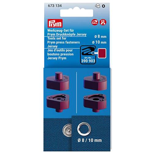 Gereedschapset drukknopen jersey 8-10mm prym