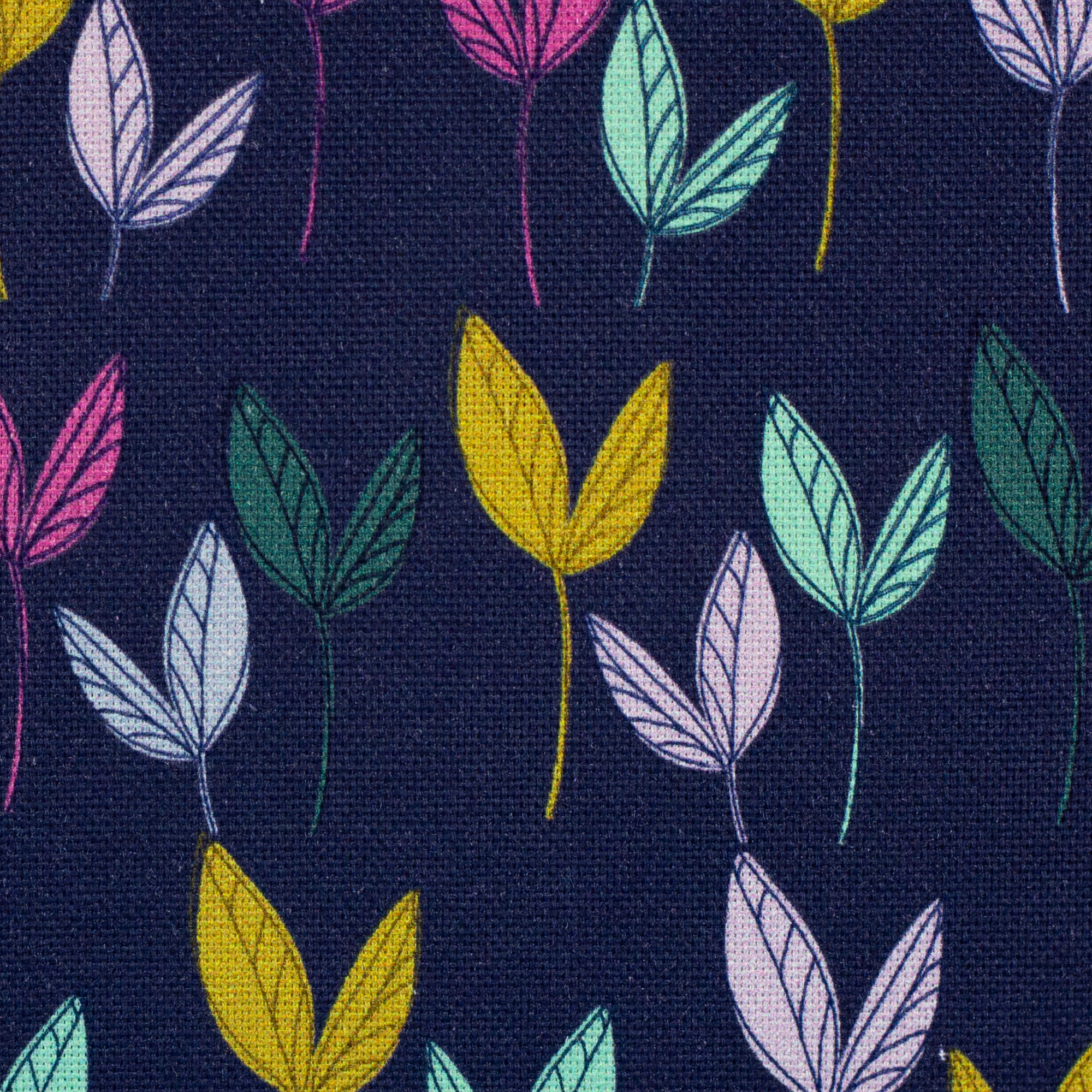 Dancing leaves canvas - Afbeelding 2