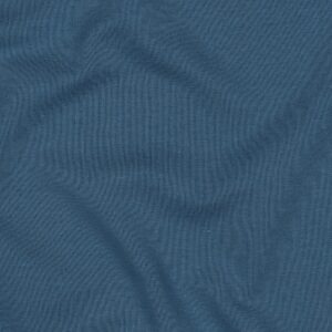 Jeansblauw French terry GOTS