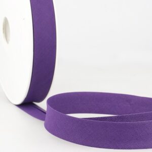 Paars biaisband 20mm