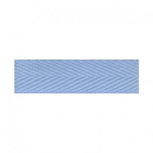 Lichtblauw keperband 30mm