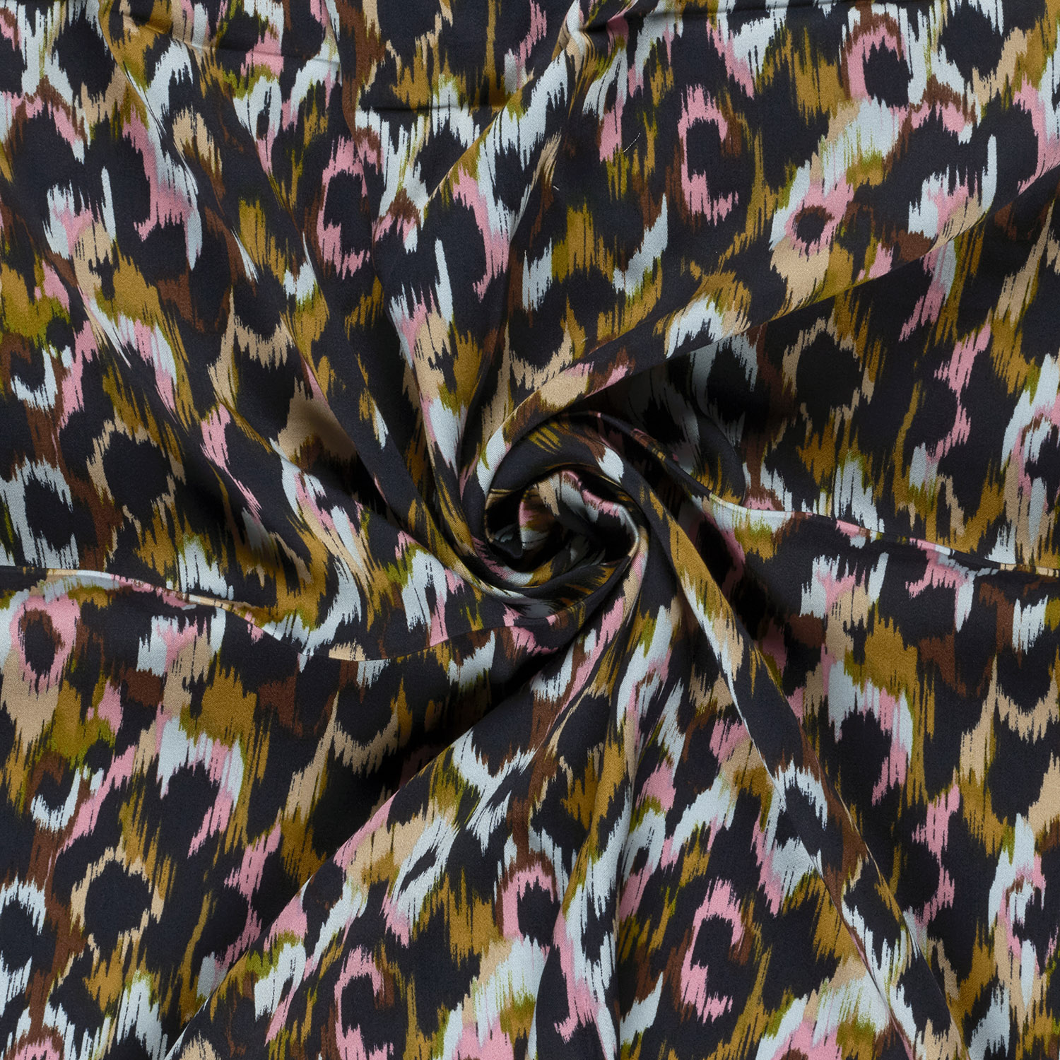 Happy spots satijn viscose - Afbeelding 3