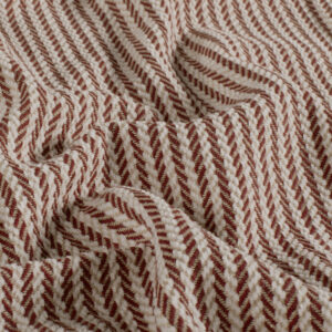 Bordeaux goud streep jacquard