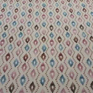 Pink petrol boho canvas
