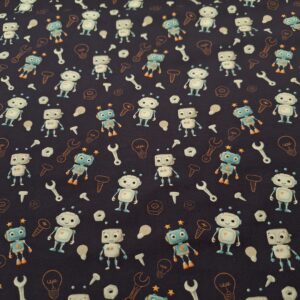 Hello Robot navy blauw jersey