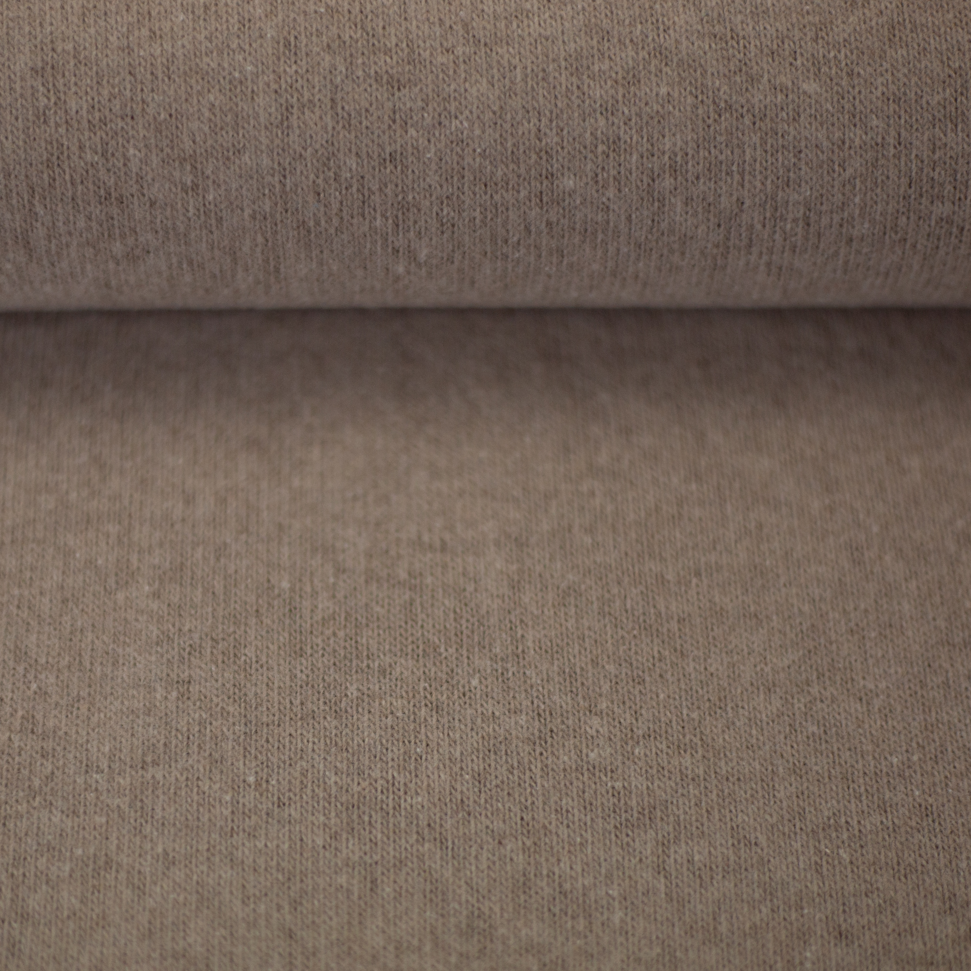 Beige gebreide warme stof Bono