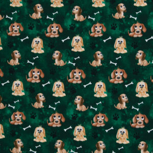 Dog friends groen jersey