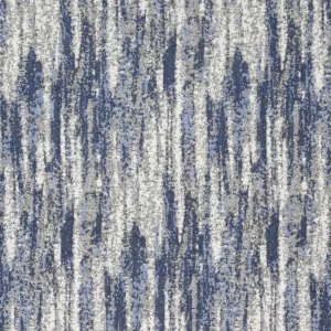 Spirited blue jacquard