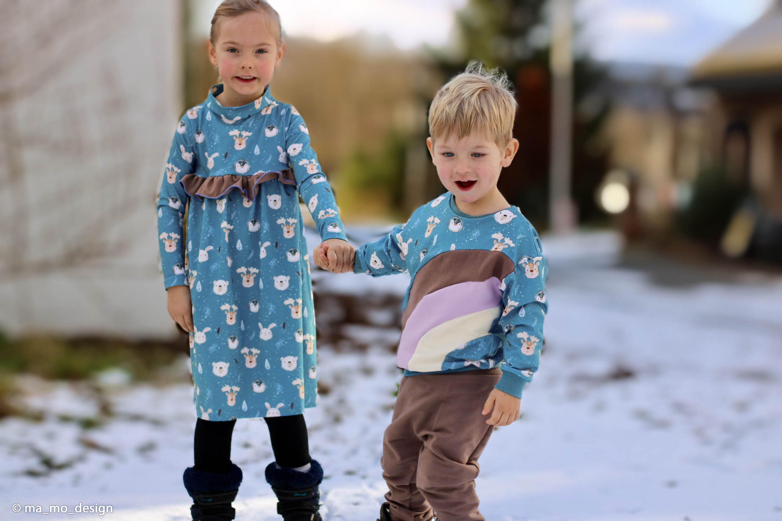 Cute Polar animals jersey - Afbeelding 4